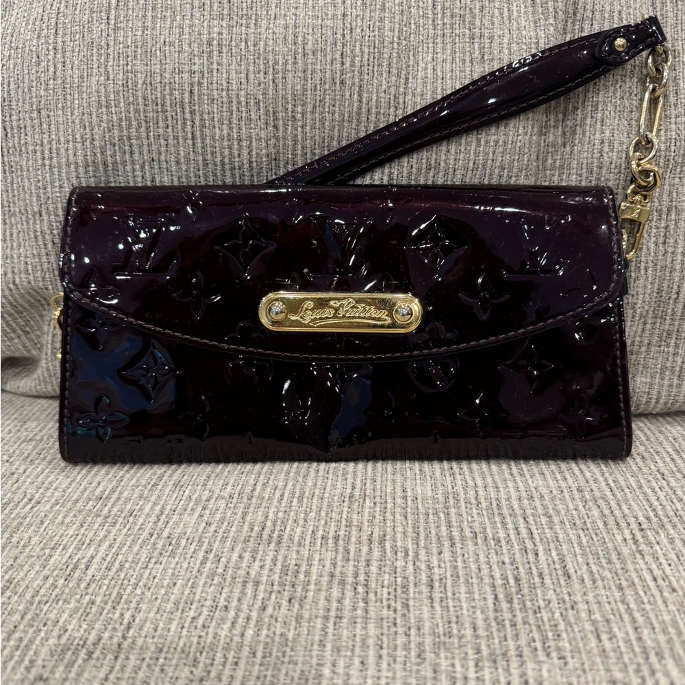 Authentic Louis Vuitton Vernis Sunset Bluebird